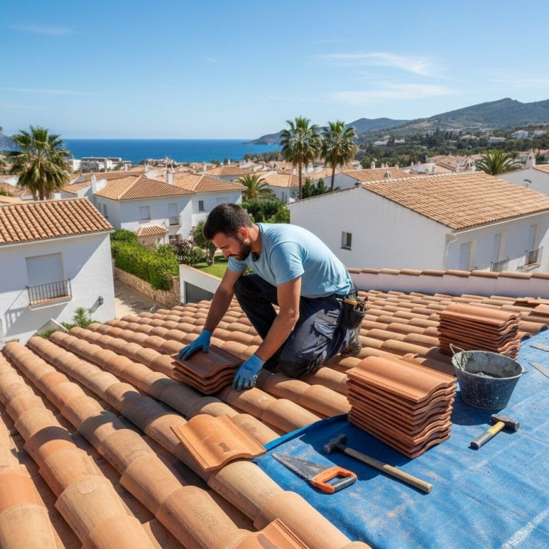 Spanish Tile Roof Repair in Aurora, CO