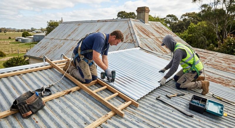 Steel Roof Repair in Aurora, CO