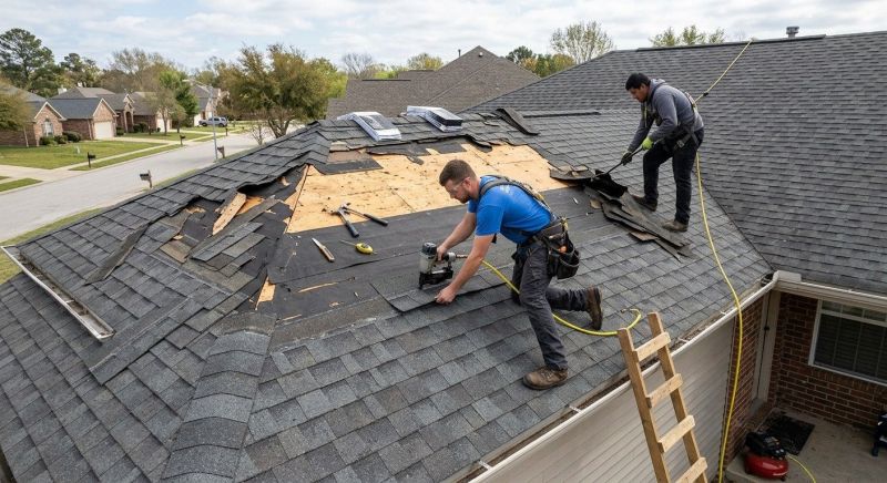 Storm Damage Roof Repair in Wheat Ridge, CO