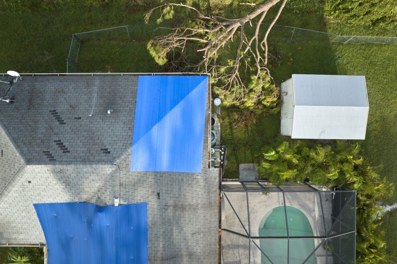Storm Damage Roof Tarping in Aurora, CO