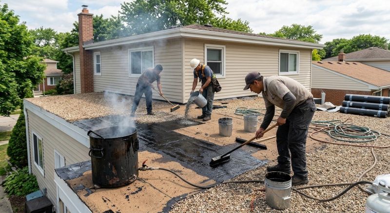 Tar And Gravel Roof Repair in Brighton, CO