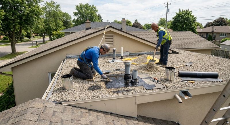 Tar And Gravel Roof Repair in Elbert County, CO