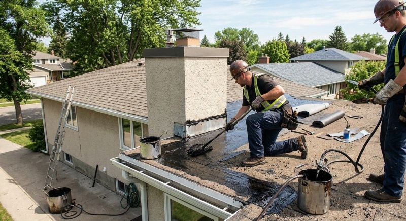 Tar And Gravel Roof Repair in Elbert County, CO