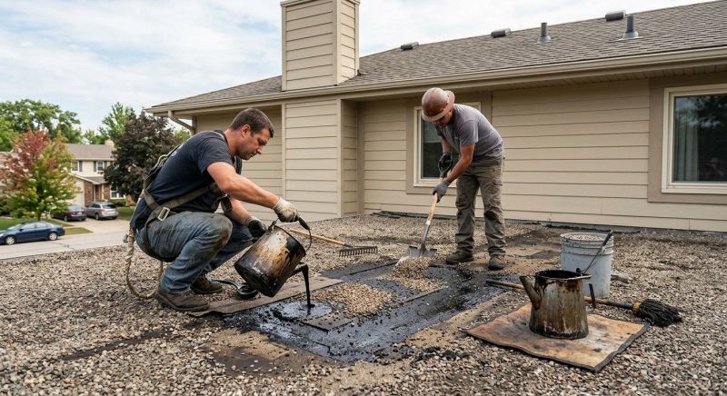 Tar And Gravel Roof Repair in Strasburg, CO