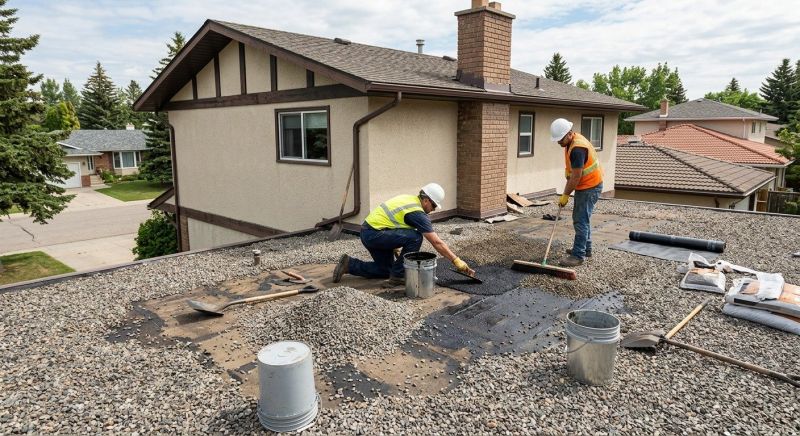 Tar And Gravel Roof Repair in Wheat Ridge, CO