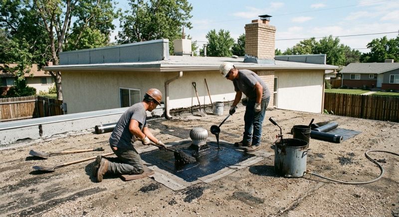 Tar Roof Repair in Arapahoe County, CO