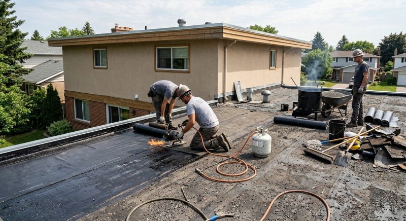 Tar Roof Repair in Douglas County, CO