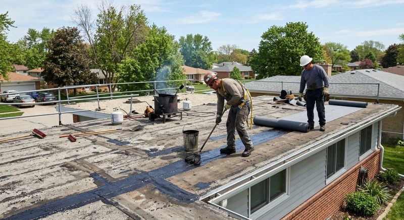 Tar Roof Repair in Douglas County, CO