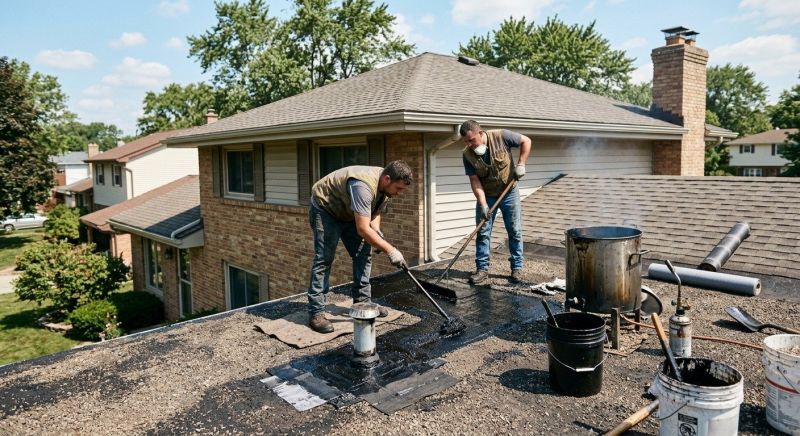 Tar Roof Repair in Strasburg, CO