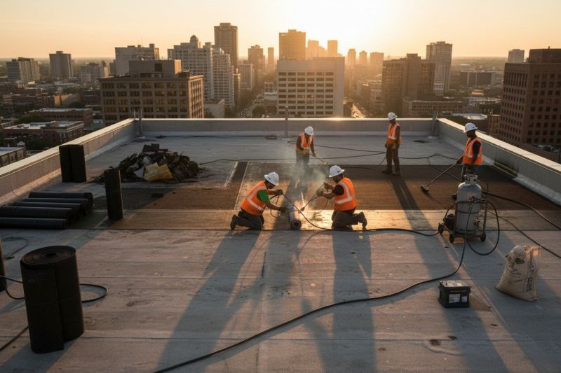 Tar Roof Replacement in Strasburg, CO