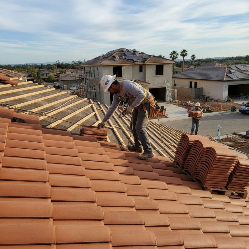 Tile Roof Replacement in Elizabeth, CO
