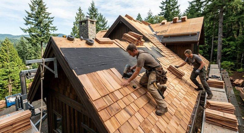 Wood Roofing Installation in Littleton, CO