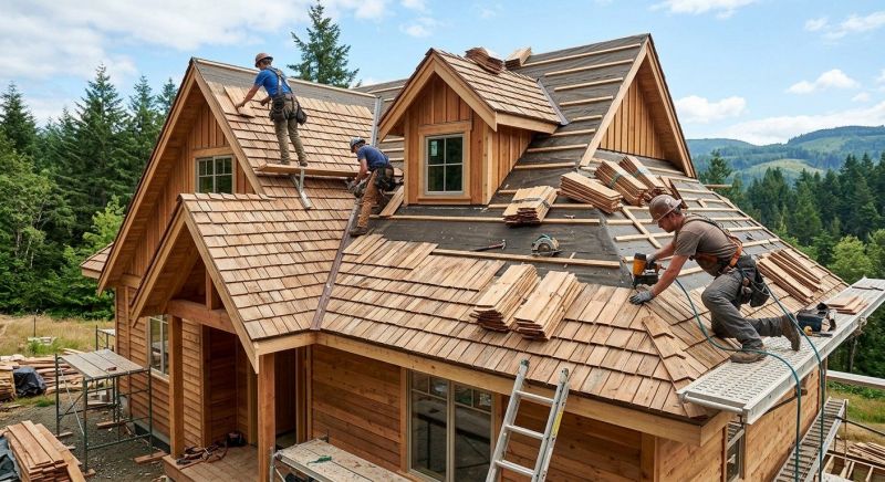 Wood Roofing Installation in Strasburg, CO