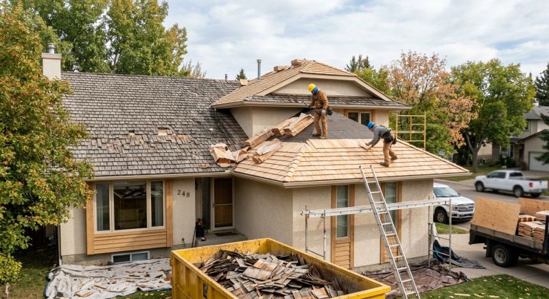 Wood Shake Roof Replacement in Morrison, CO