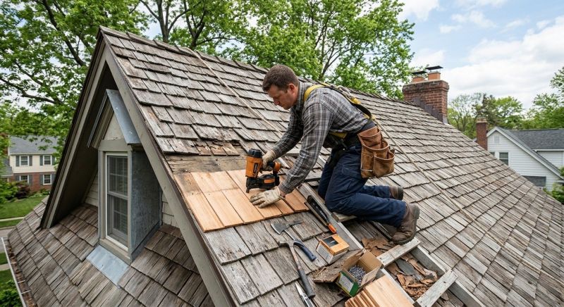 Wood Shingles Repair in Adams County, CO