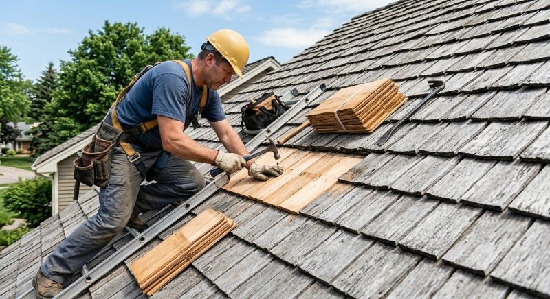 Wood Shingles Repair in Adams County, CO