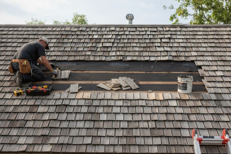 Wood Shingles Repair in Commerce City, CO