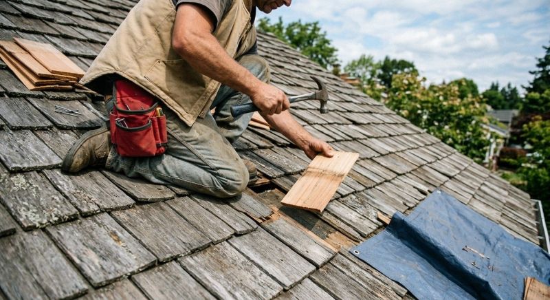 Wood Shingles Repair in Aurora, CO