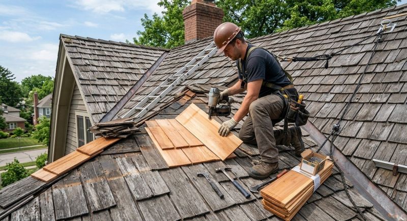 Wood Shingles Repair in Strasburg, CO